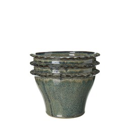 BL Pot Blue Melange - Blue Melange - 17x15cm
