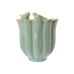 BONNIE Pot Light Green - Light Green - 18,5x19,5cm