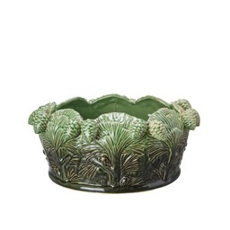 ELVIRA Planter Green Melange - Green Melange - 34x15cm