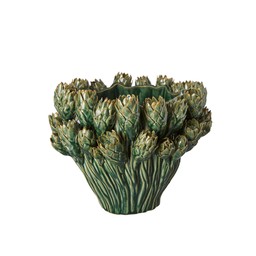 MARLENE Pot Green Melange - Green Melange - 27x20cm