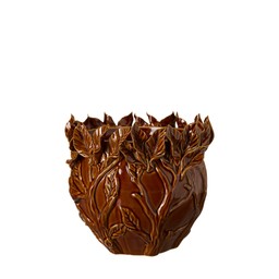 EVA Pot Chestnut Brown - Chestnut Brown - 21x18cm