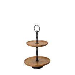 CILLA Våningsfat Natur - Natur - 25x25x40cm