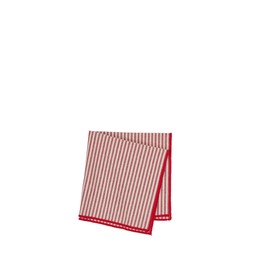 SERVETT Randig Röd/Vit - Röd/Vit - 40x40cm