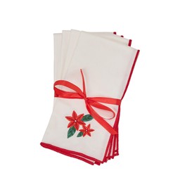 SERVETT Vinter Mix Vit/Röd - Vit/Röd - 40x40cm