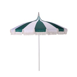 PARIS Parasol Green/White - Green/White - 207x240cm