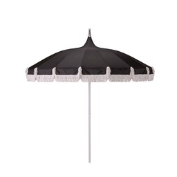 SANTIAGO Parasol Black - Black - 207x240cm