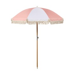 VALLETTA Parasol White/Pink - White, Pink - 180x210cm