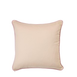 NANCY Cushion cover Beige/Pink - Beige/Pink - 40x40cm