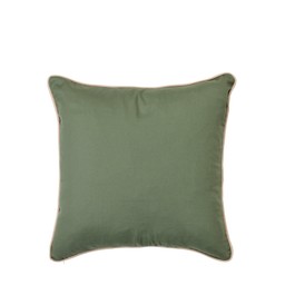 NANCY Cushion cover Green/Beige - Green/Beige - 40x40cm