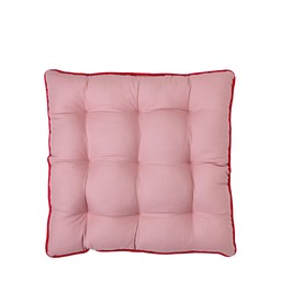 NANCY Seat cushion Pink/Red - Pink/Red - 40x40cm