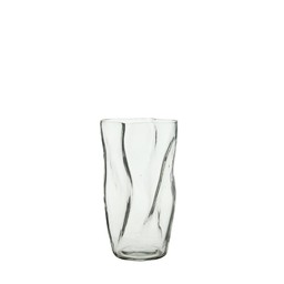 HENRIKA Vase Clear - Clear - 13x22cm