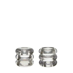 JONNA Candle holder Mix Clear - Clear - 6x6cm