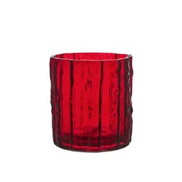 VALDIR Lantern/Pot Red - Red - 10x10cm