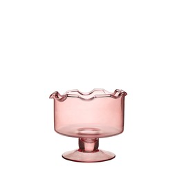 ELBA Vase/Pot Pink - Pink - 13x12cm