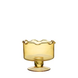 ELBA Vase/Pot Yellow - Yellow - 13x12cm