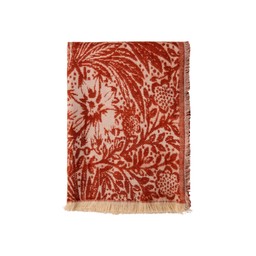 CELIA Throw Rust/White - Rust/White - 130x170cm