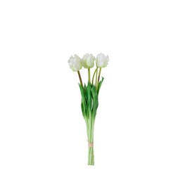 PARROT TULIPS Bundle White - White - 47cm