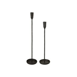 PRIYA Candle holder Black - Black - 50x10 40x10cm