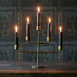 JOYTIS Candle holder Antique Gold - Antique Gold - 26x31cm