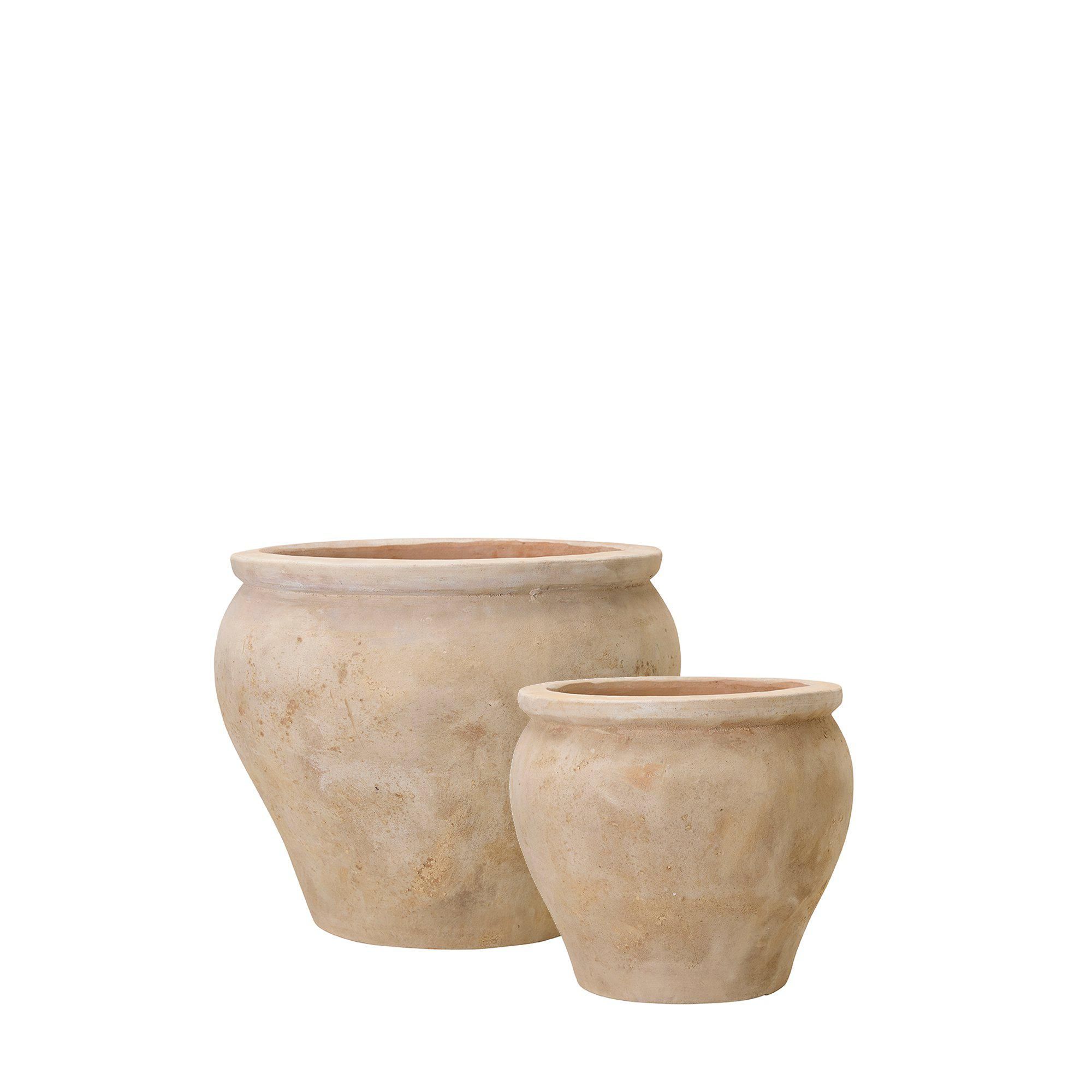 QUINN Pot 2/S Antique Terracotta - Antique Terracotta - 41x35 30x27cm