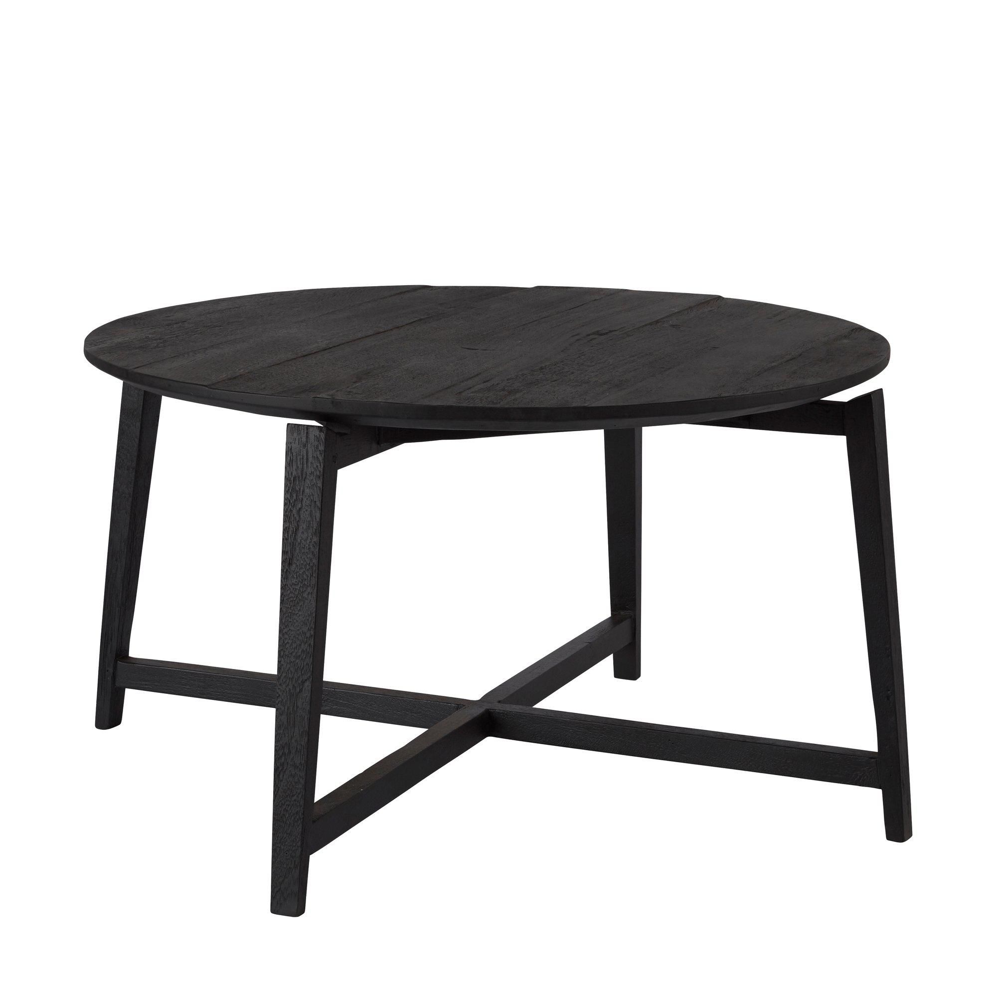 YORK Soffbord Svart - Svart - 78x45cm