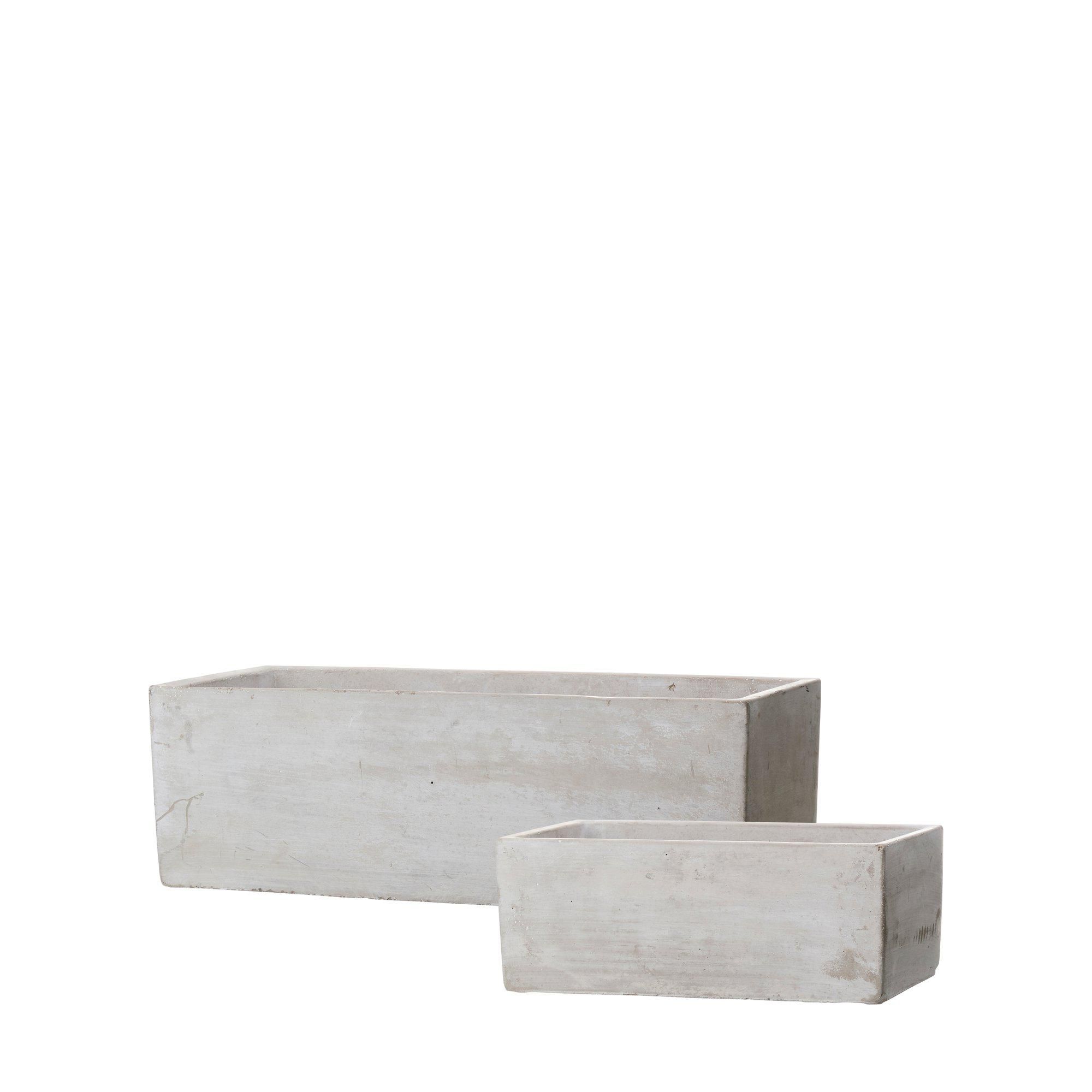 SIRI Plantering 2/S Grå - Grå - 40x18x13 26x14x10cm