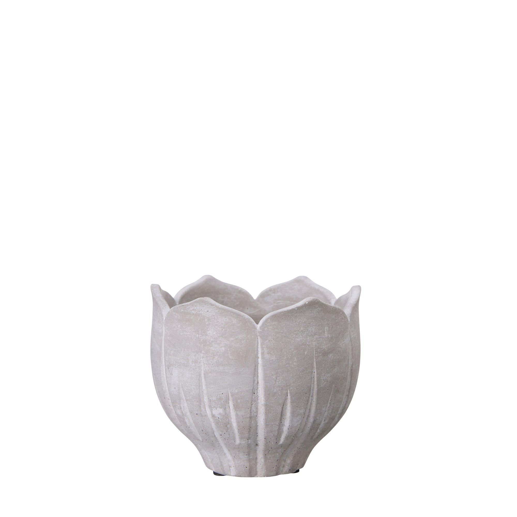 MIRJAM Pot Grey - Grey - 16x14cm