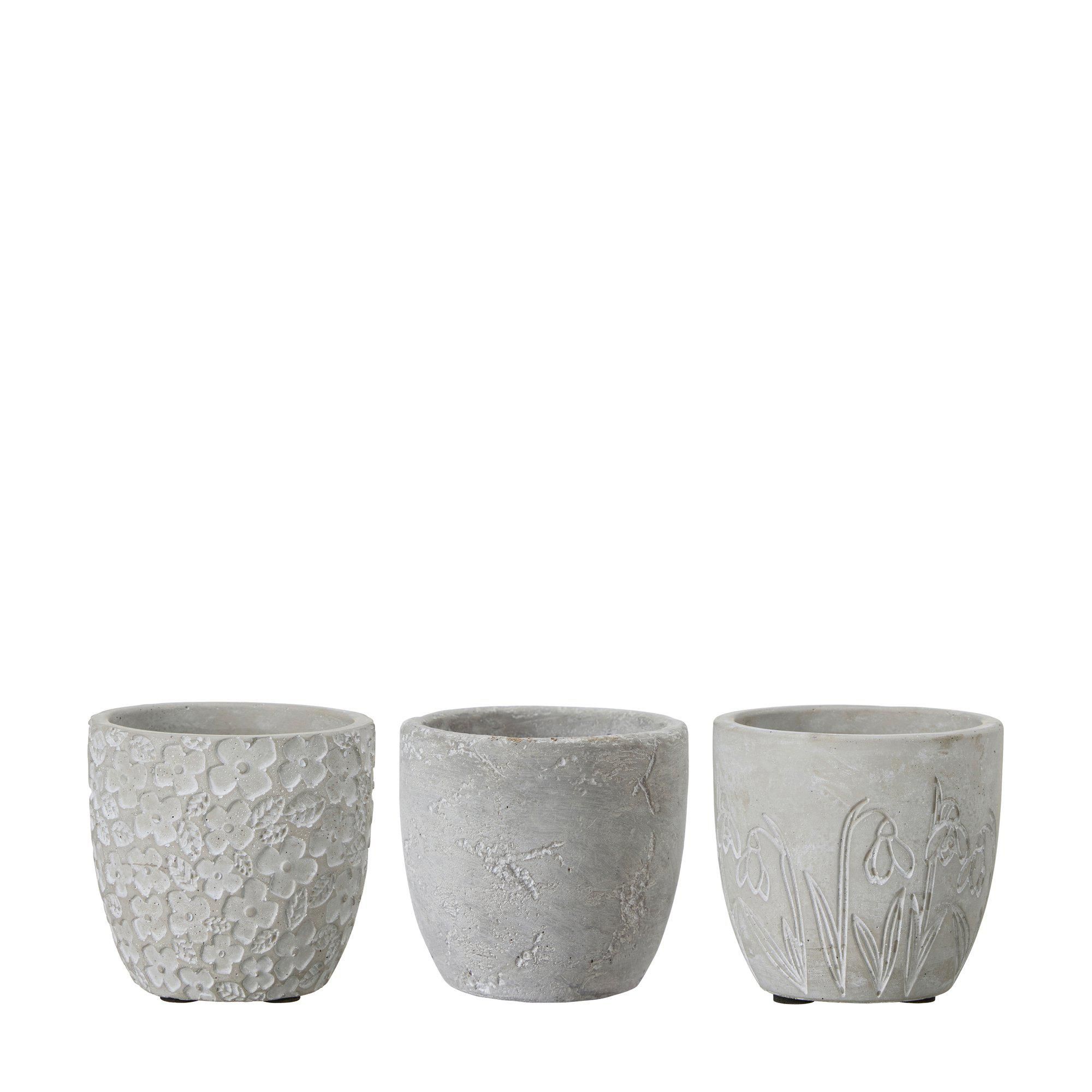 MINI POT Mix Grey - Grey - 8x8cm