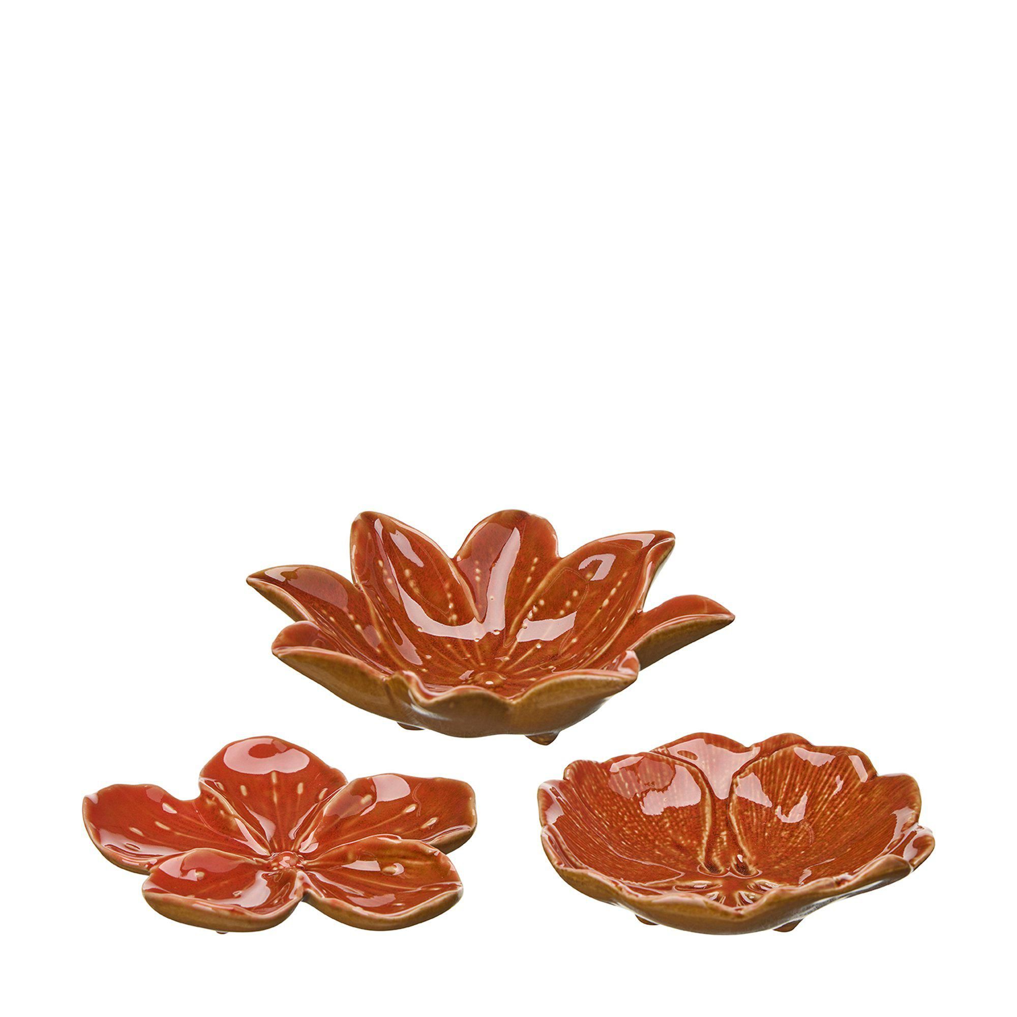 LIYA Decoration Mix Rust Red - Rust Red - 13x3 11x3 11x2cm