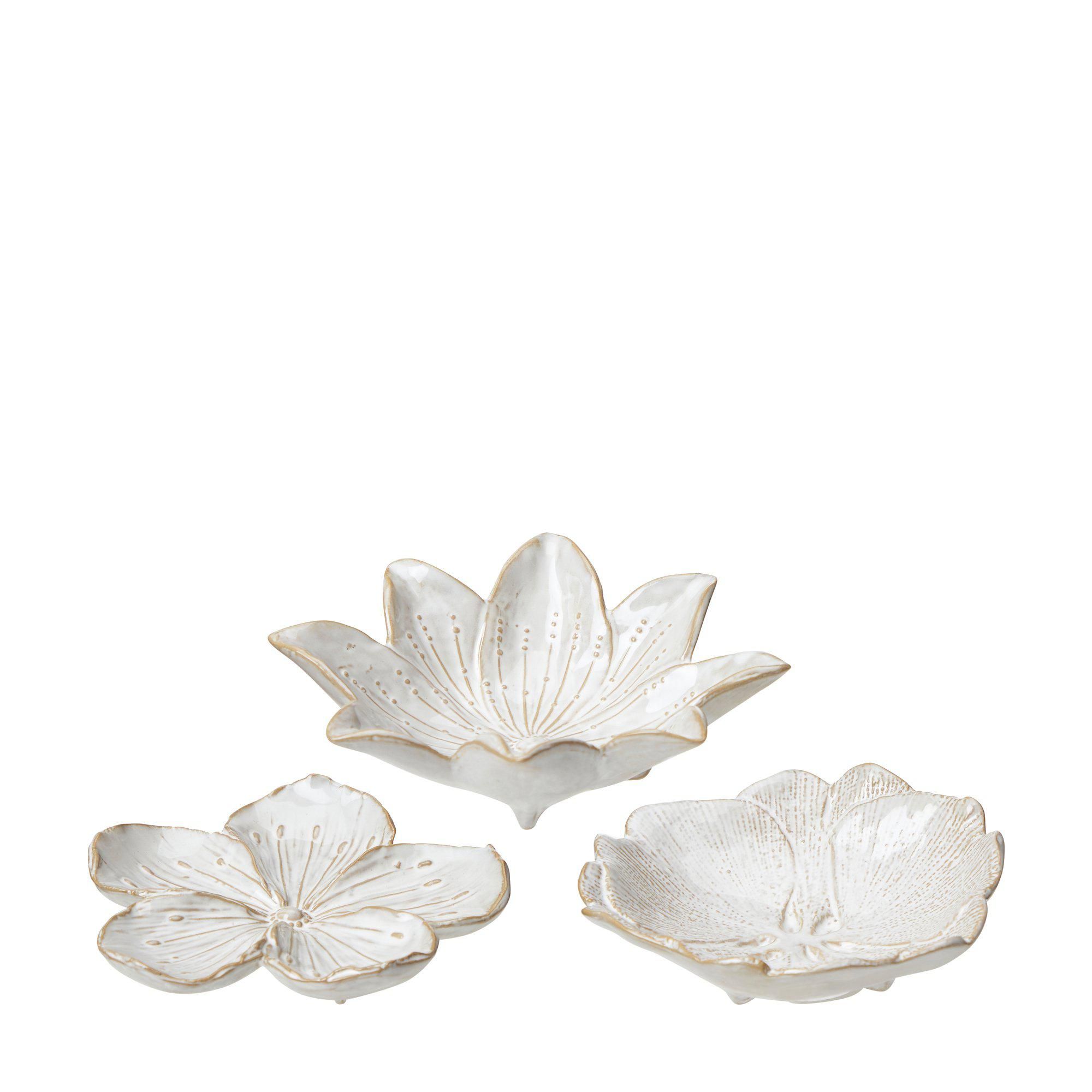 LIYA Decoration Mix Offwhite - Offwhite - 13x3 11x3 11x2cm