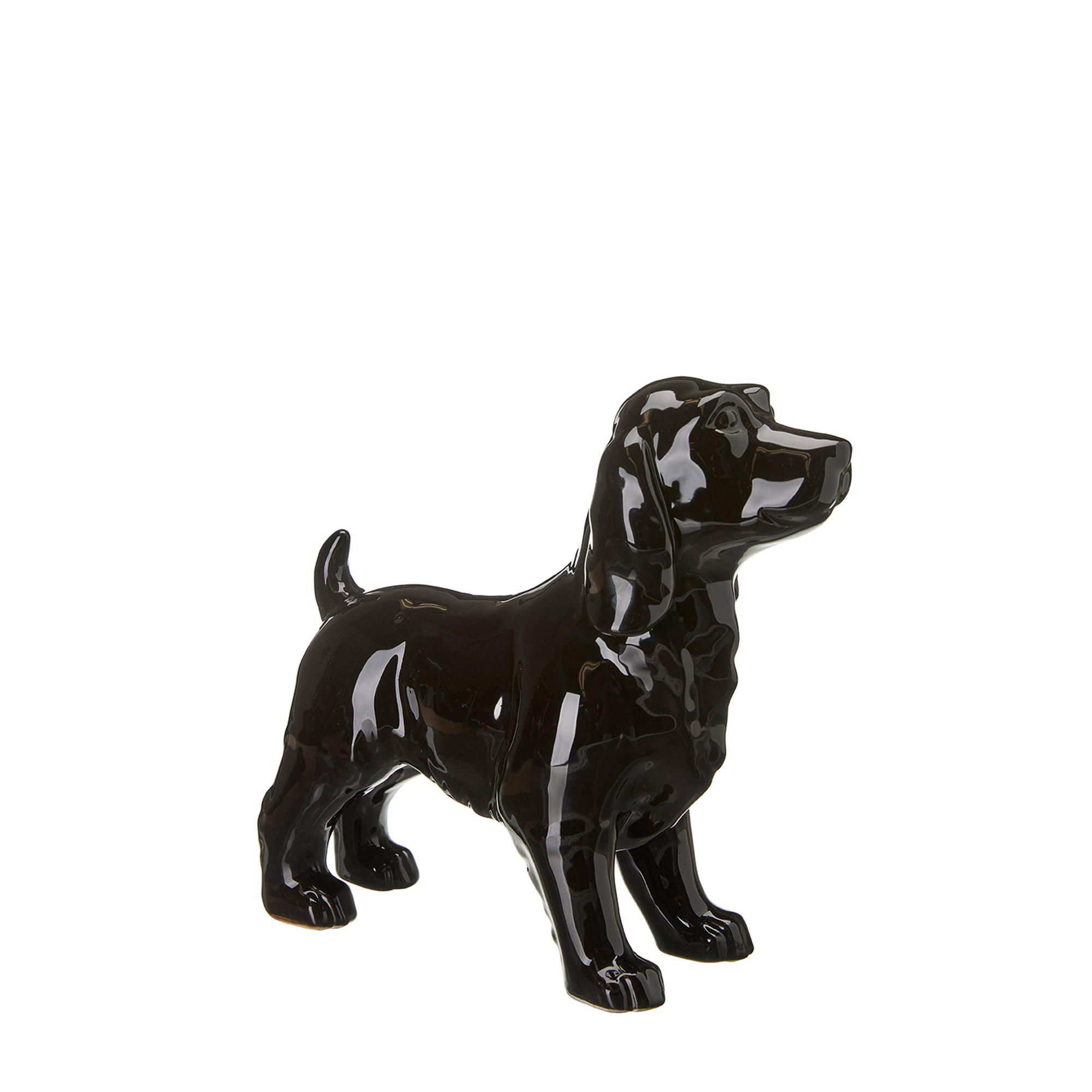 JACKY Dog Black - Black - 27x10x23cm