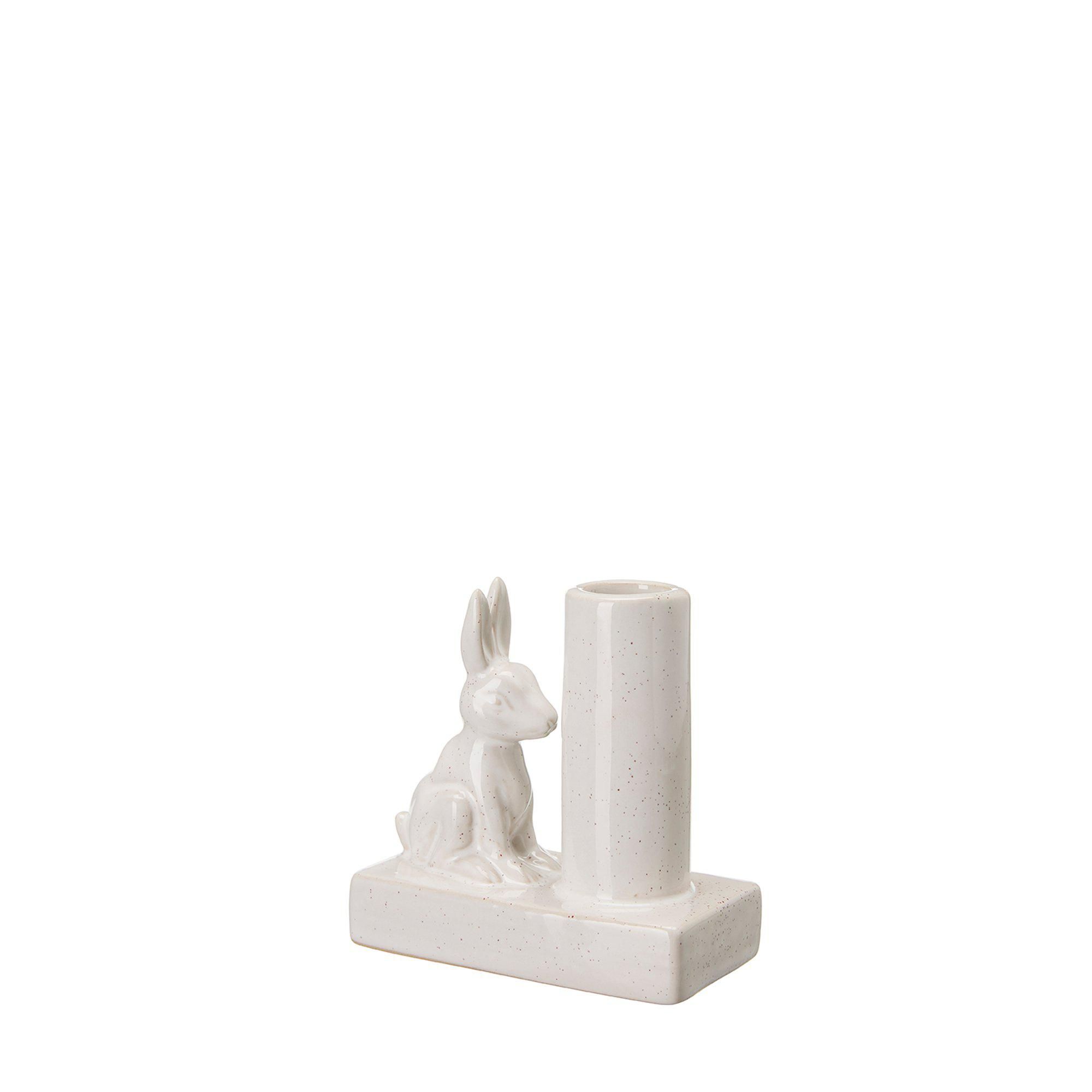 HEA Ljusstake Offwhite - Offwhite - 10x5x10cm