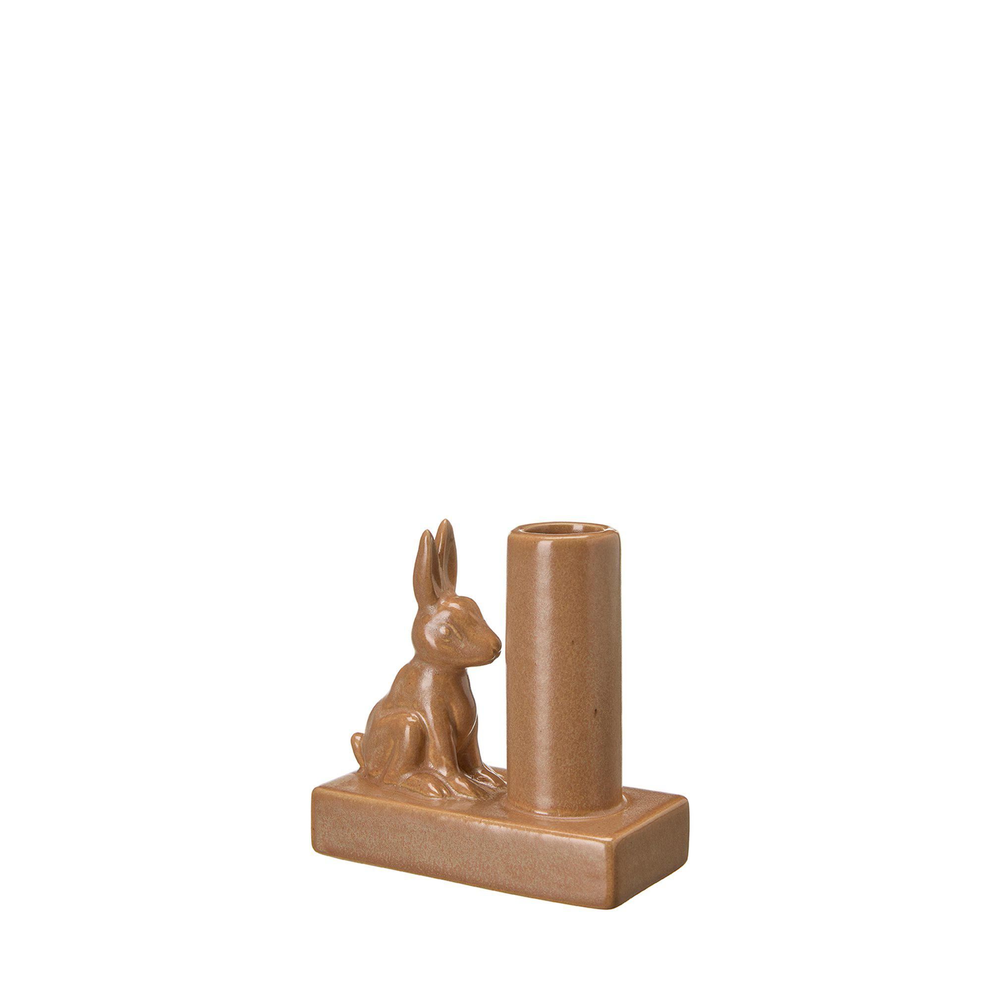 THEA Ljusstake Brunmelerad - Brunmelerad - 10x5x10cm