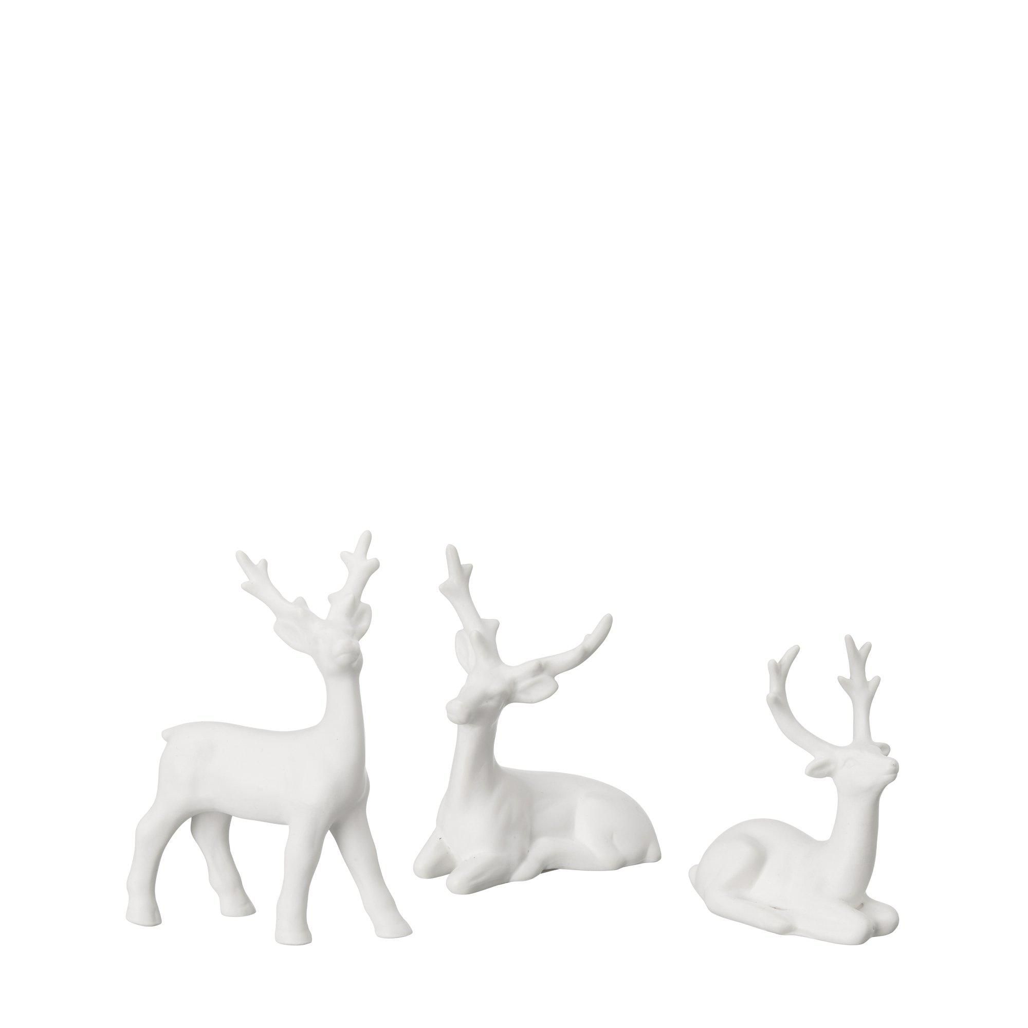 DEER Mix White Matt - White Matt - 8x3x11 7x3x9 7x3x9