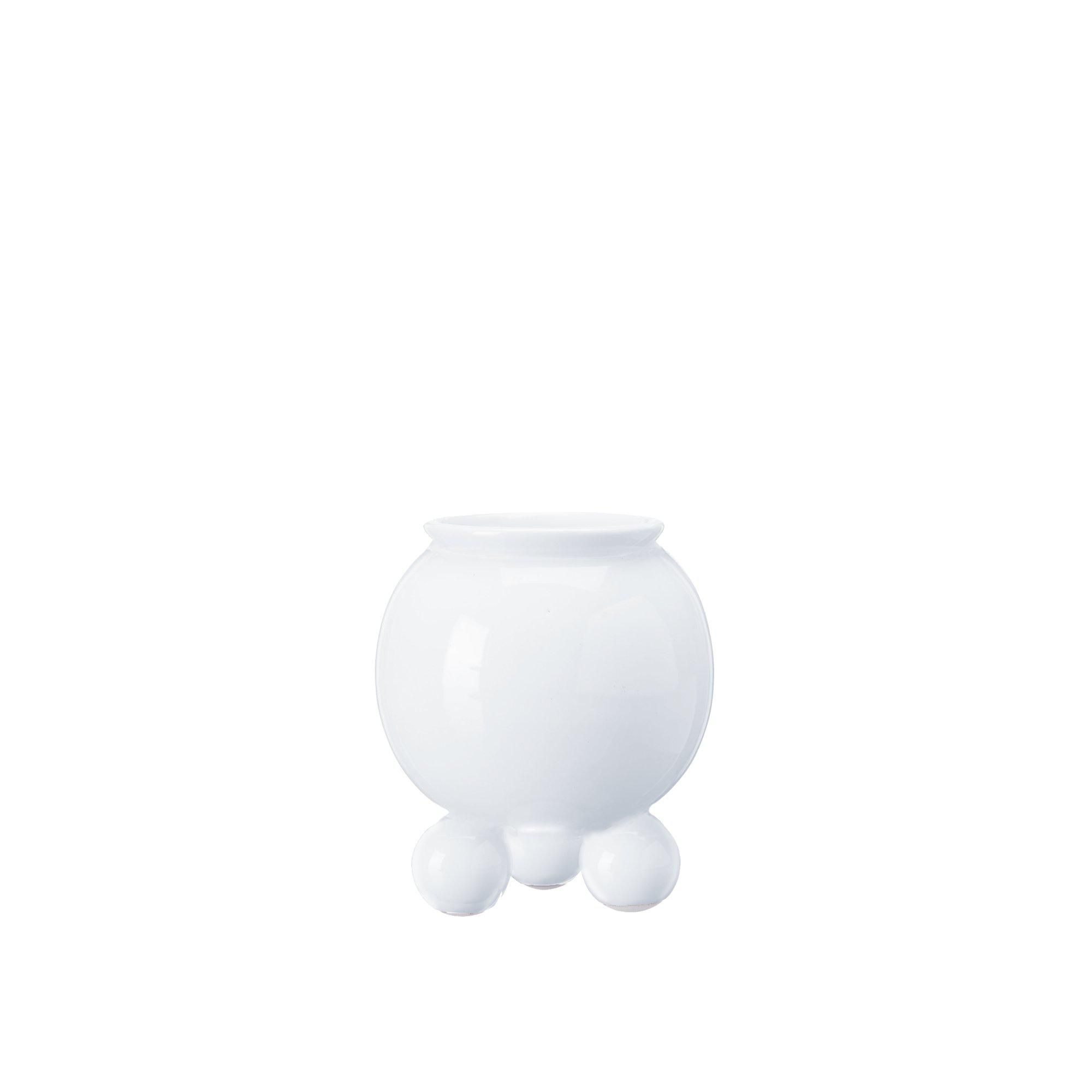 ANYA Mini Pot White - White - 9x10cm