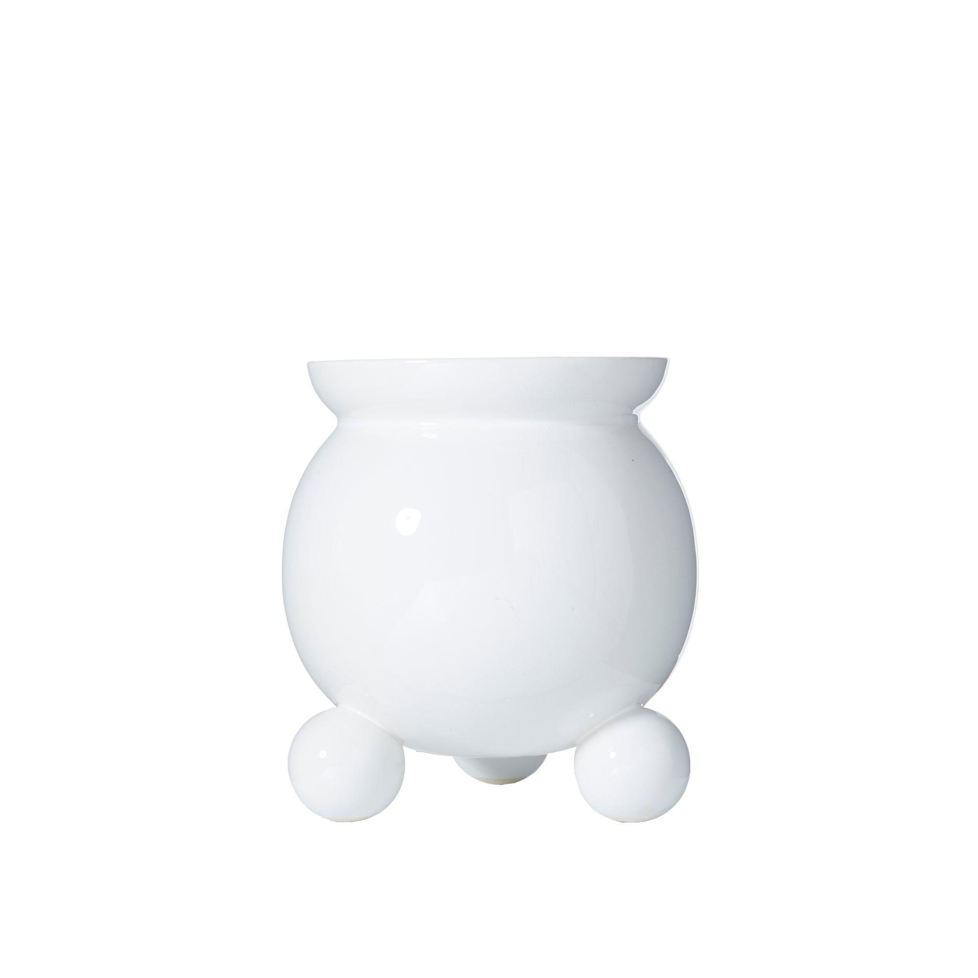 ANYA Pot White - White - 13x15cm