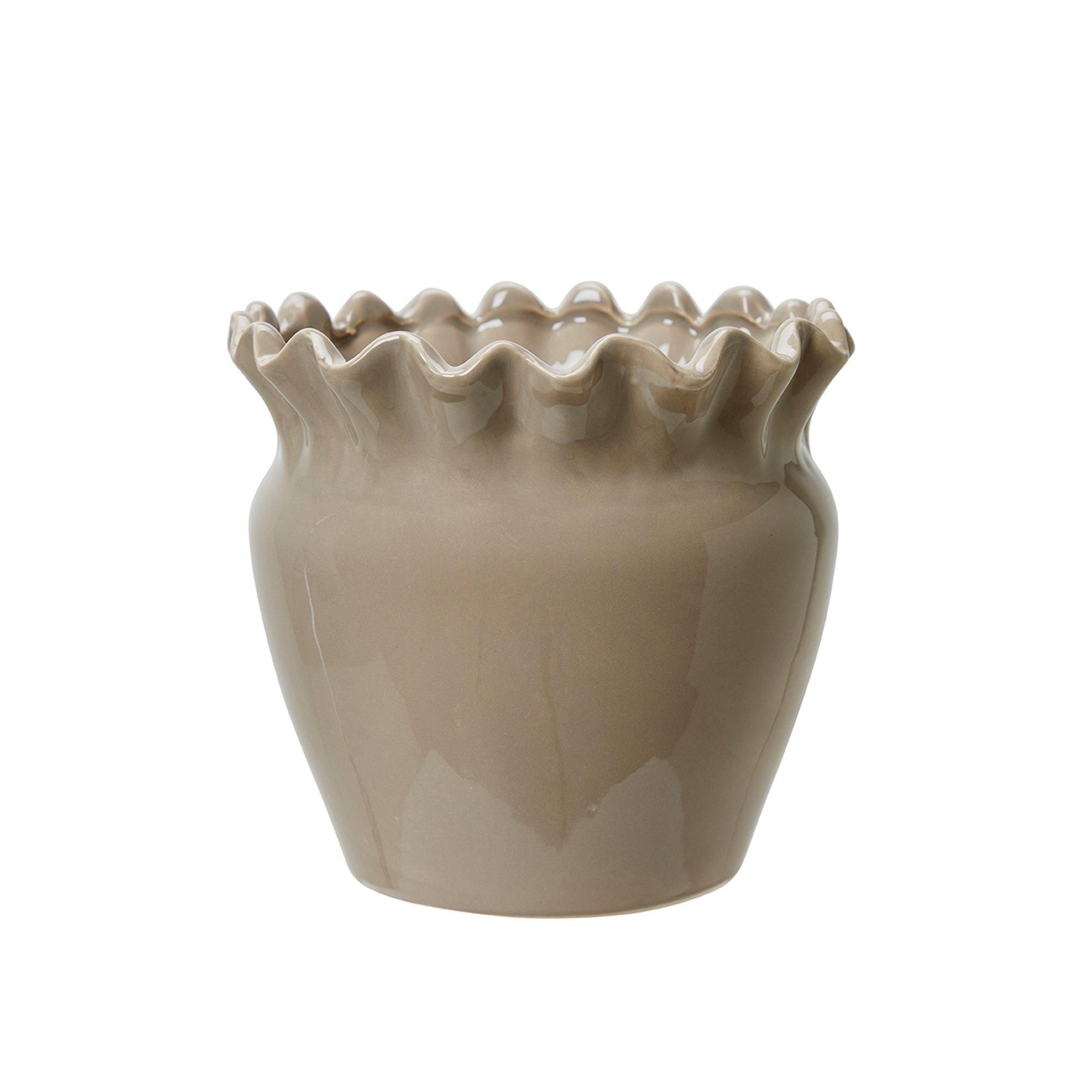 EVELINA Pot Beige - Beige - 17x16cm