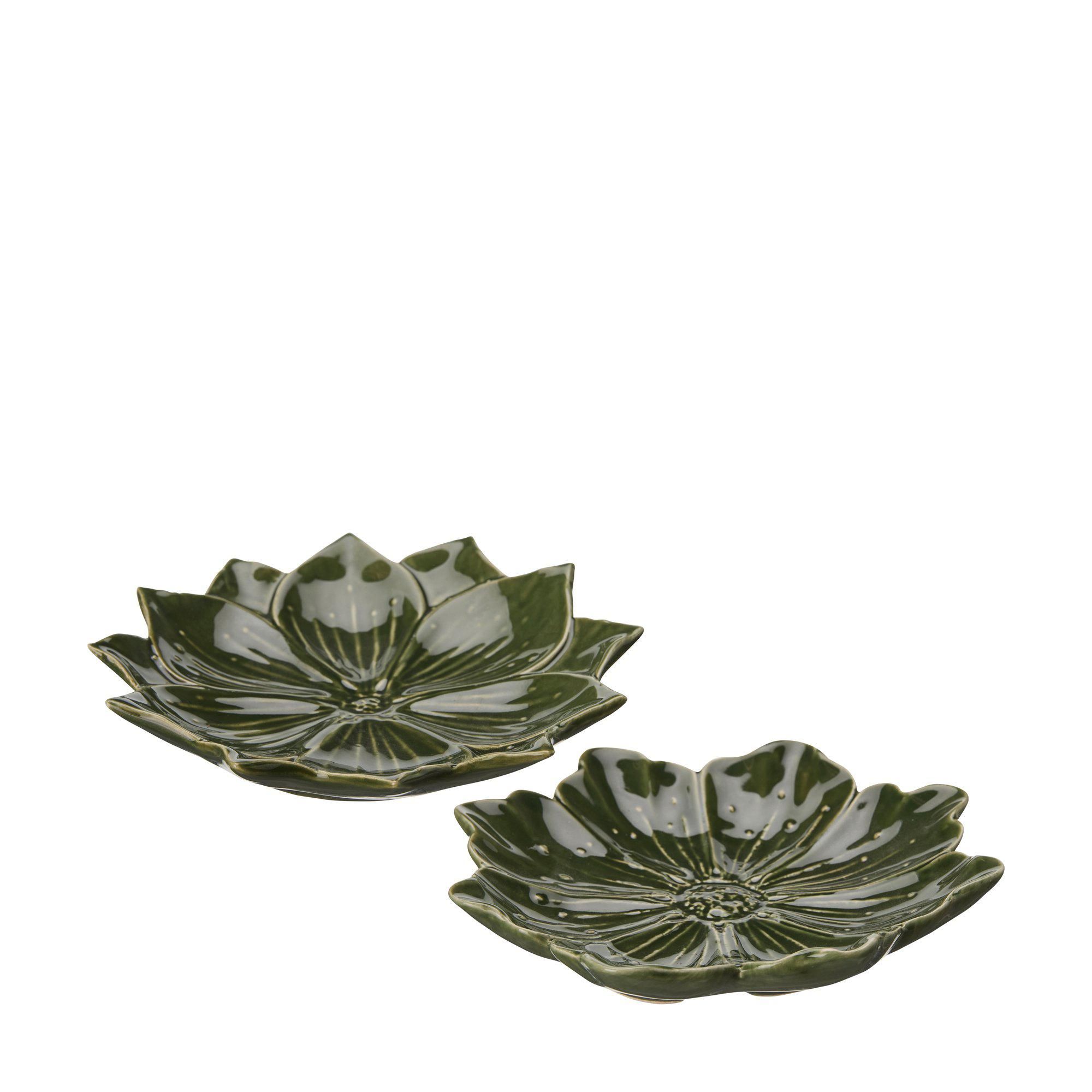 LILLY Decoration Mix Green Melange - Green Melange - 15x3, 15x3cm