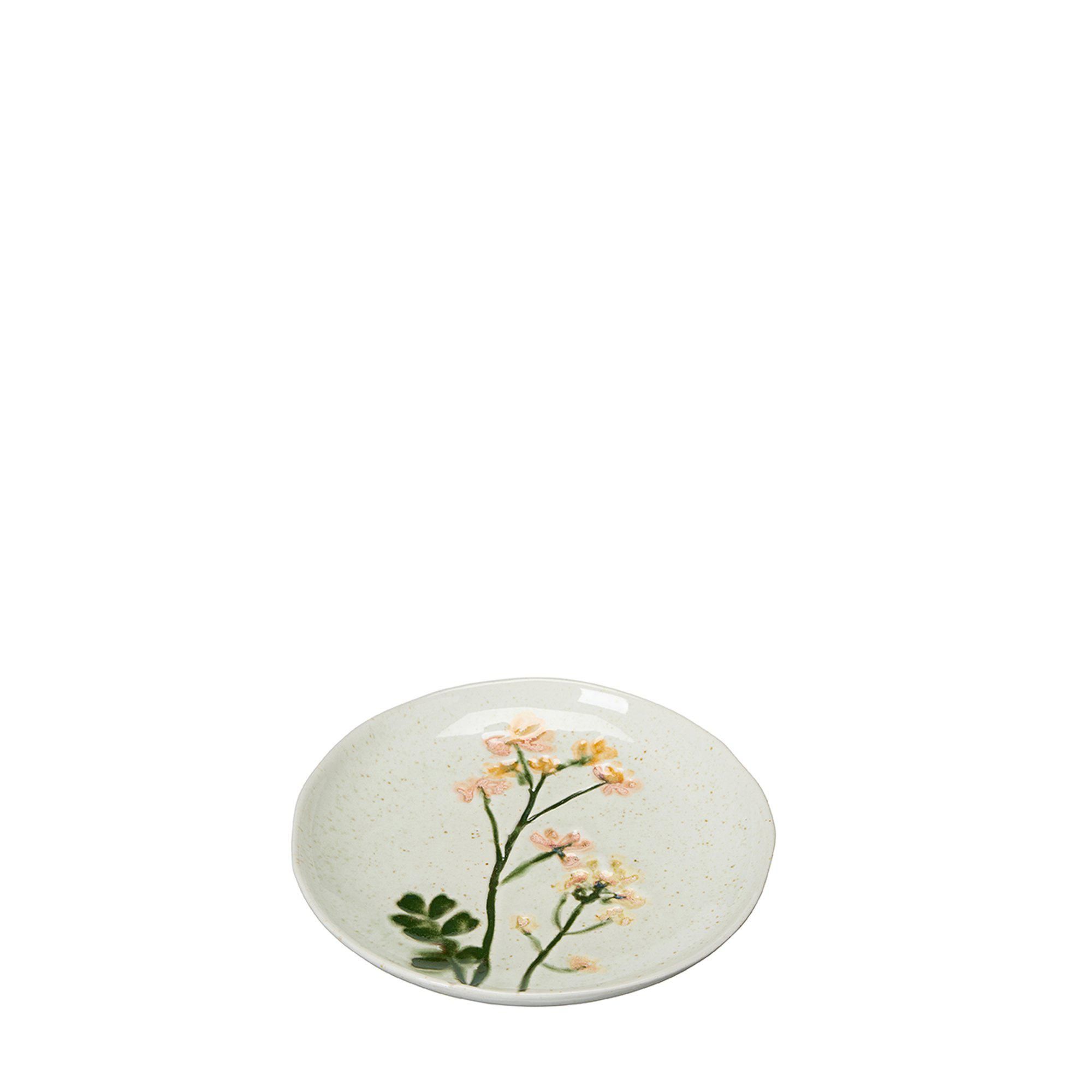 MALVA Saucer Offwhite Melange - Offwhite Melange - 15x2cm