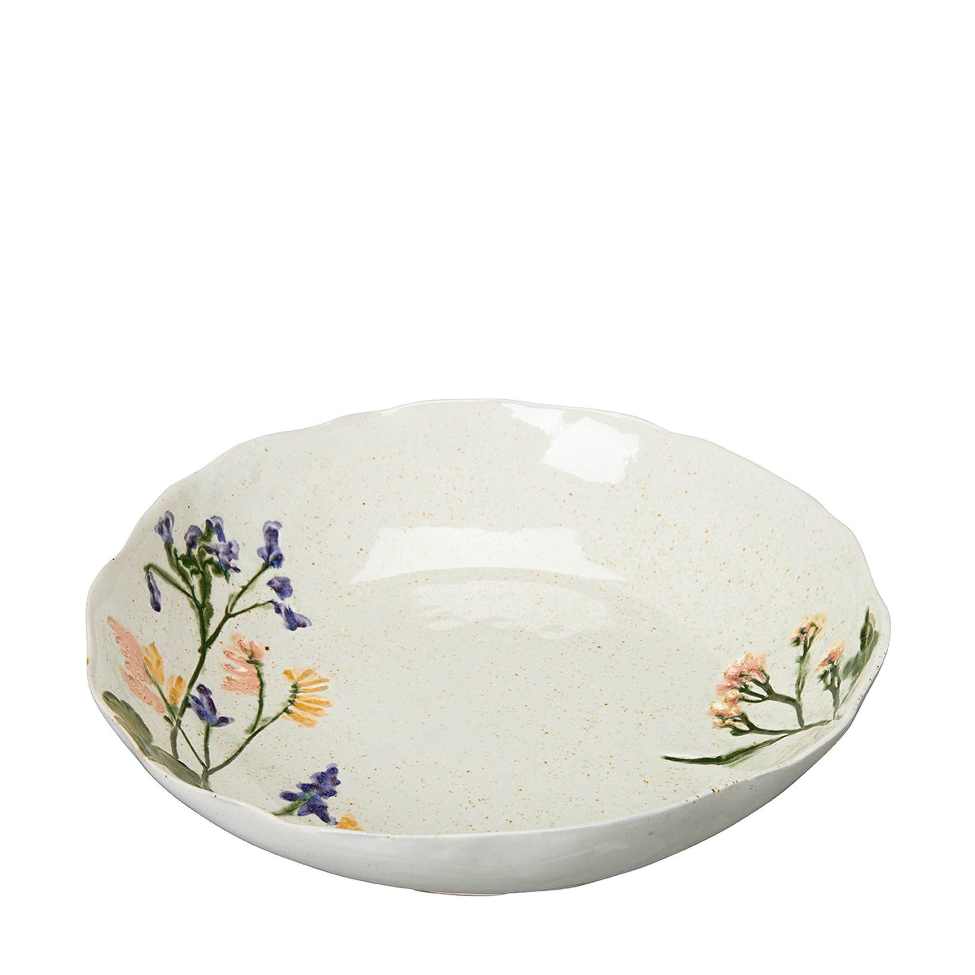 MALVA Bowl Offwhite Melange - Offwhite Melange - 30x7cm
