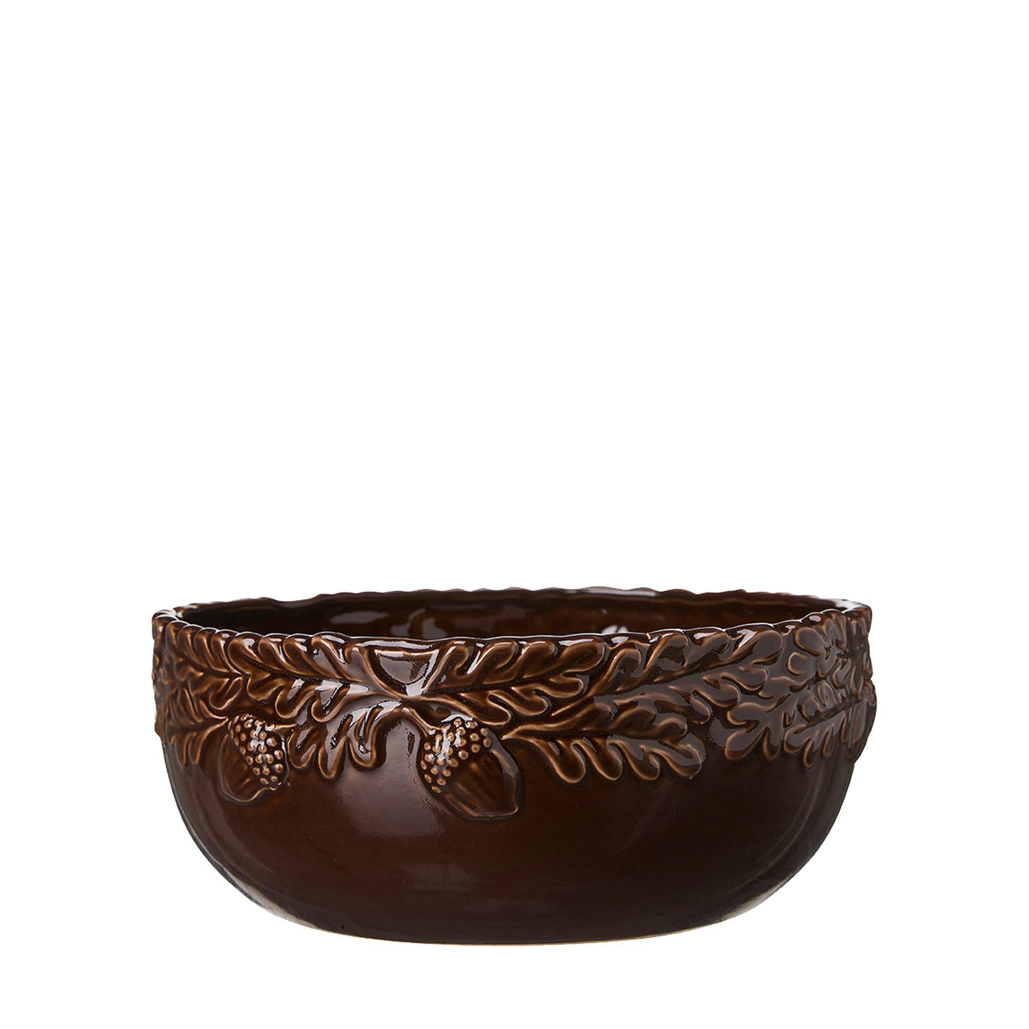 KLARA Planter Brown Melange - Brown Melange - 25x10cm