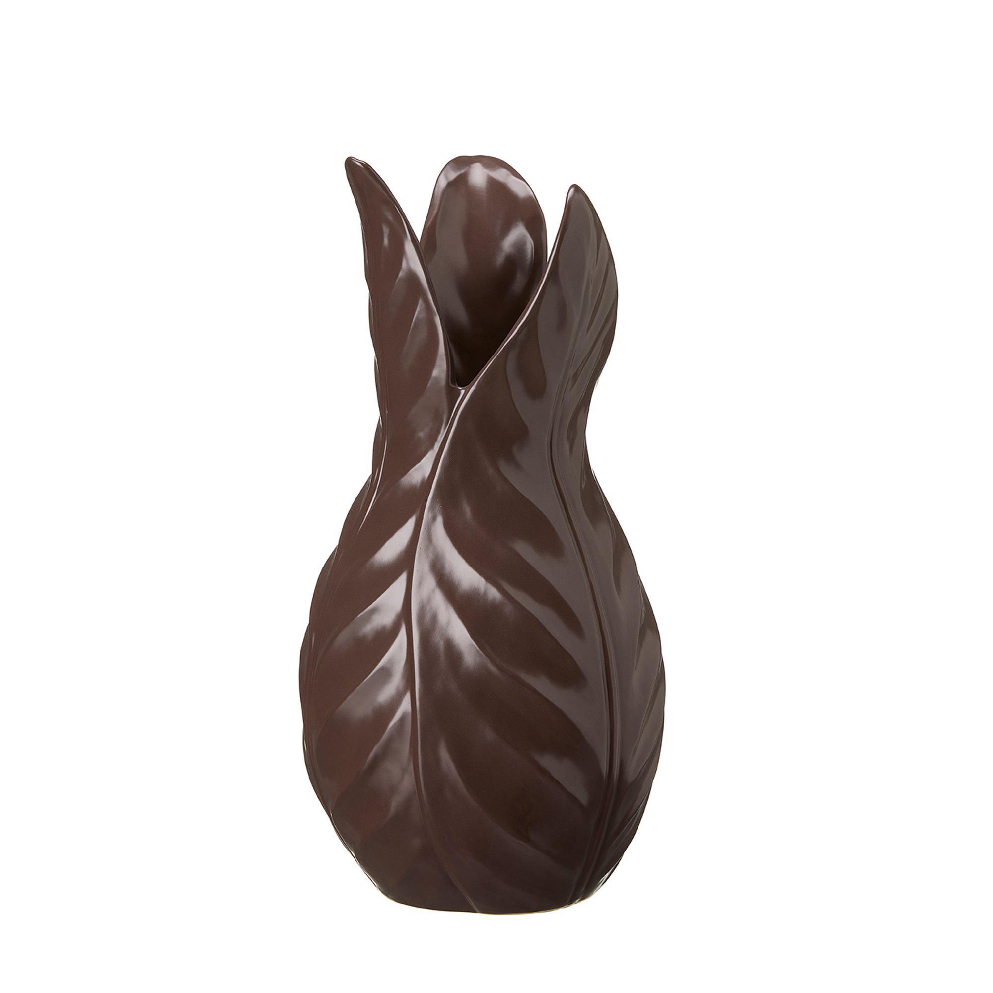 NADJA Vase Dark Brown - Dark Brown - 20x38cm
