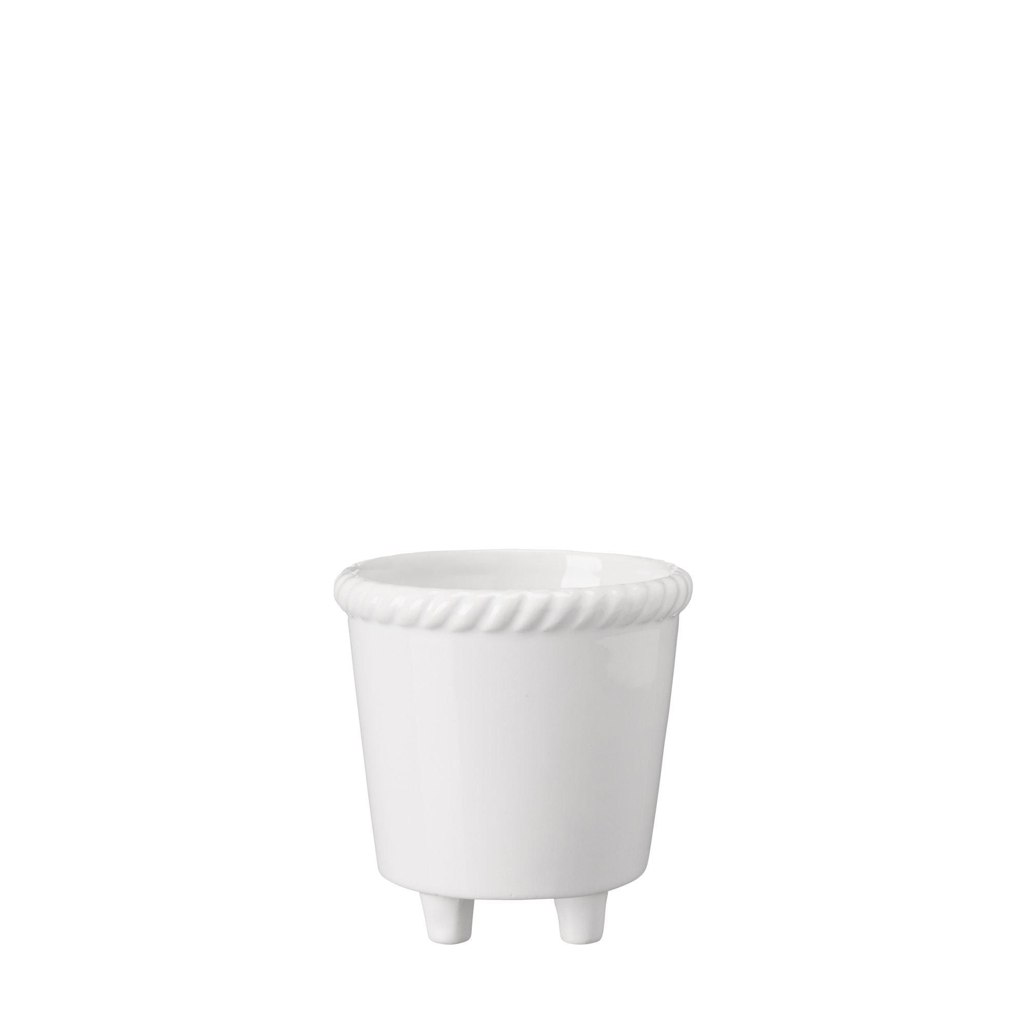 LOVA Bulb Pot White - White - 9x9cm