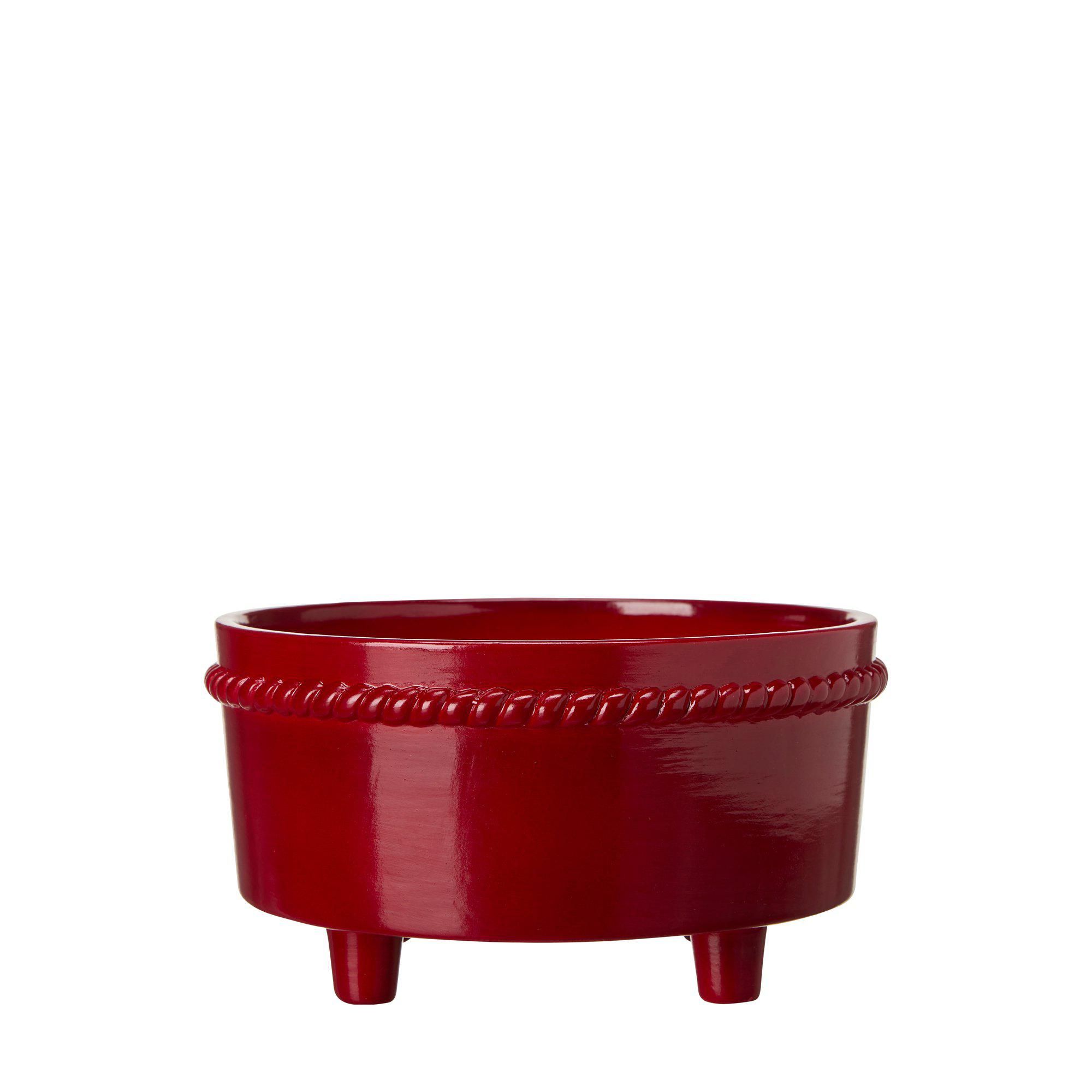 LOVA Planter Red - Red - 23x12cm