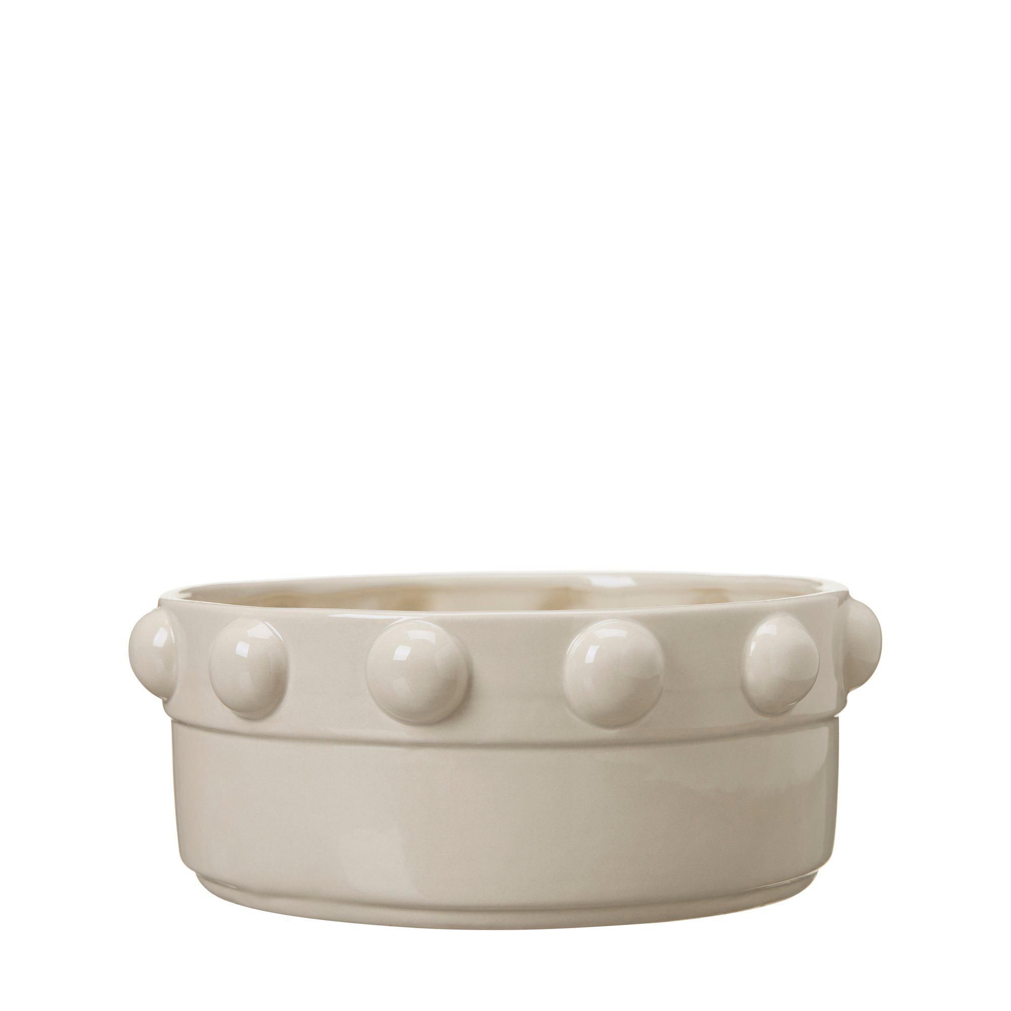 KERSTIN Plantering Beige - Beige - 22x9cm