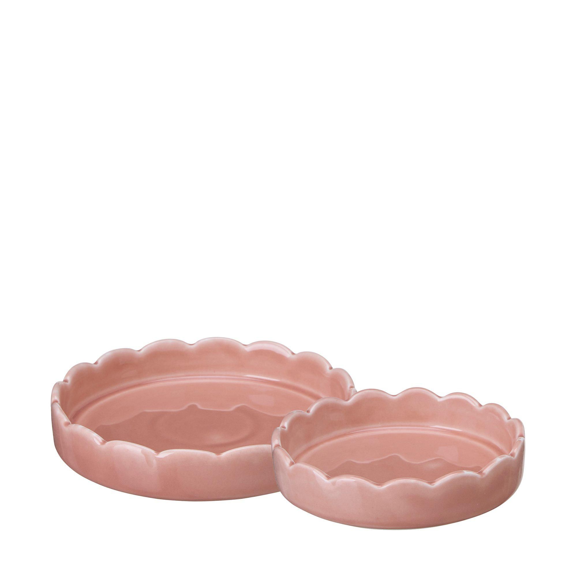MELINDA Pot Sauc S/2 Pink - Pink - 15x3 12x2,5cm