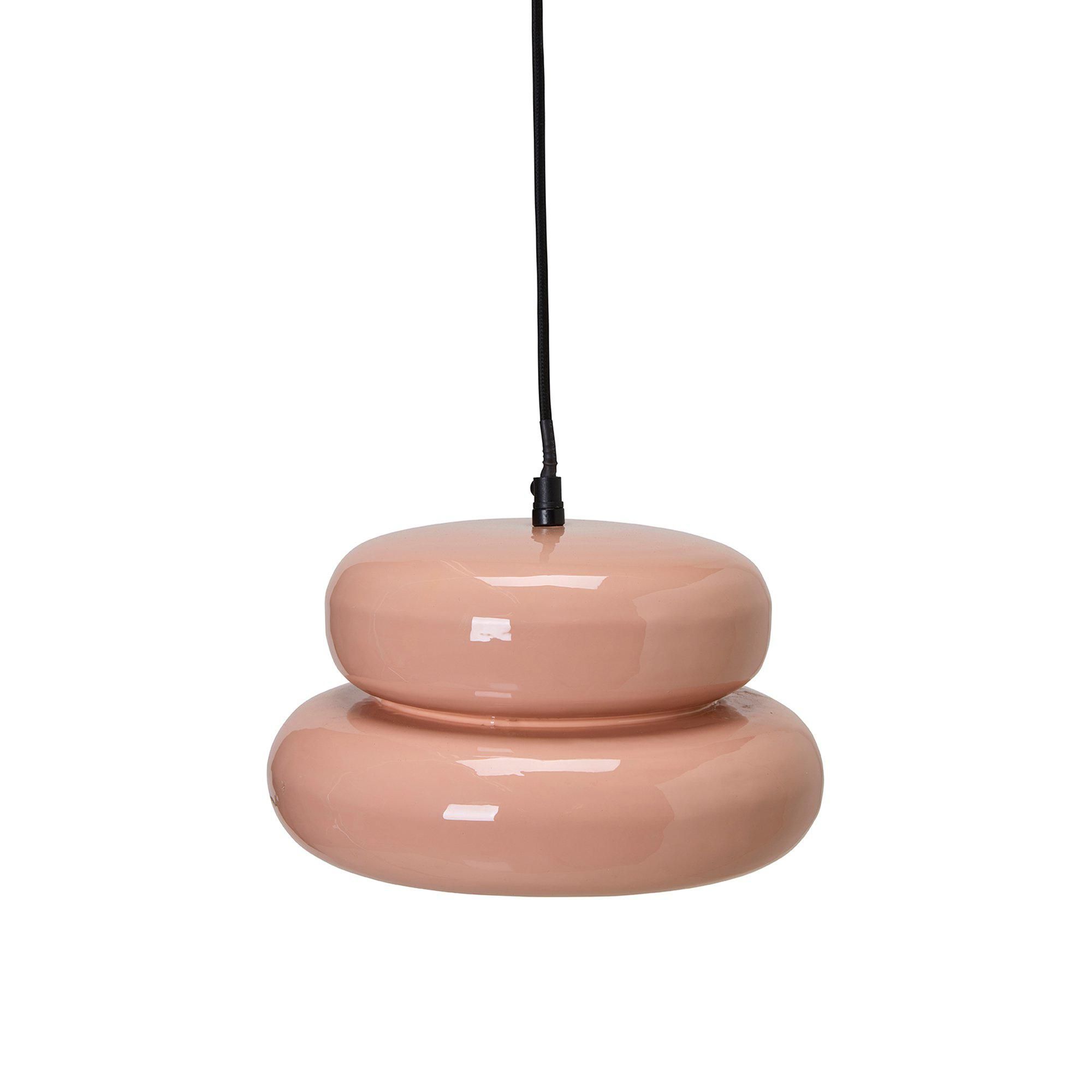 PADOVA Taklampa Persikorosa - Persika - 27x27x15 +85cm