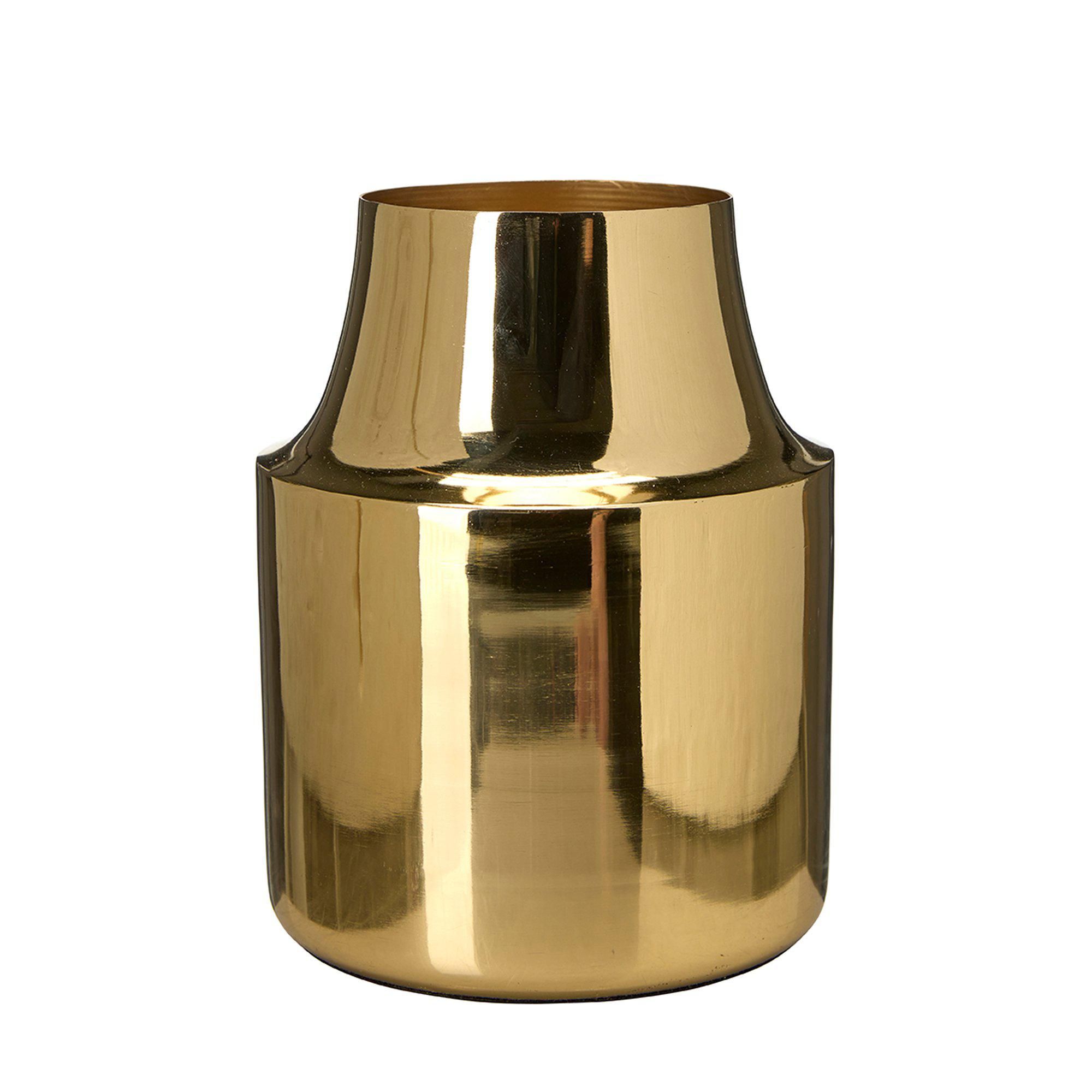 AVERY Vas Guld - Guld - 15x19 cm