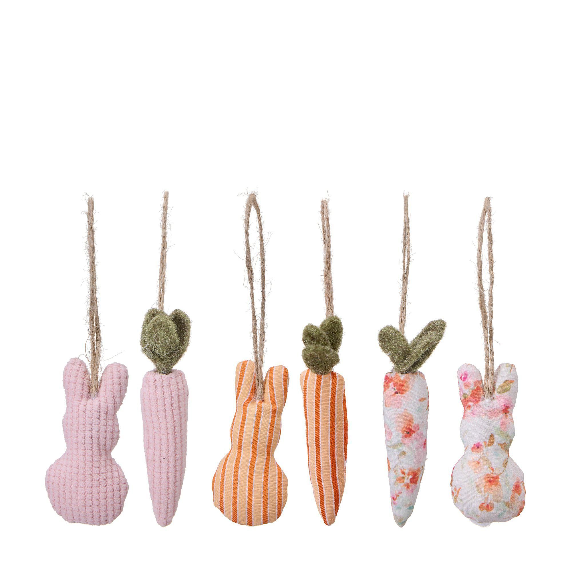 PÅSK Hänge Mix Vit/Rosa/Orange - Vit/Rosa/Orange - 2x9 3x7cm