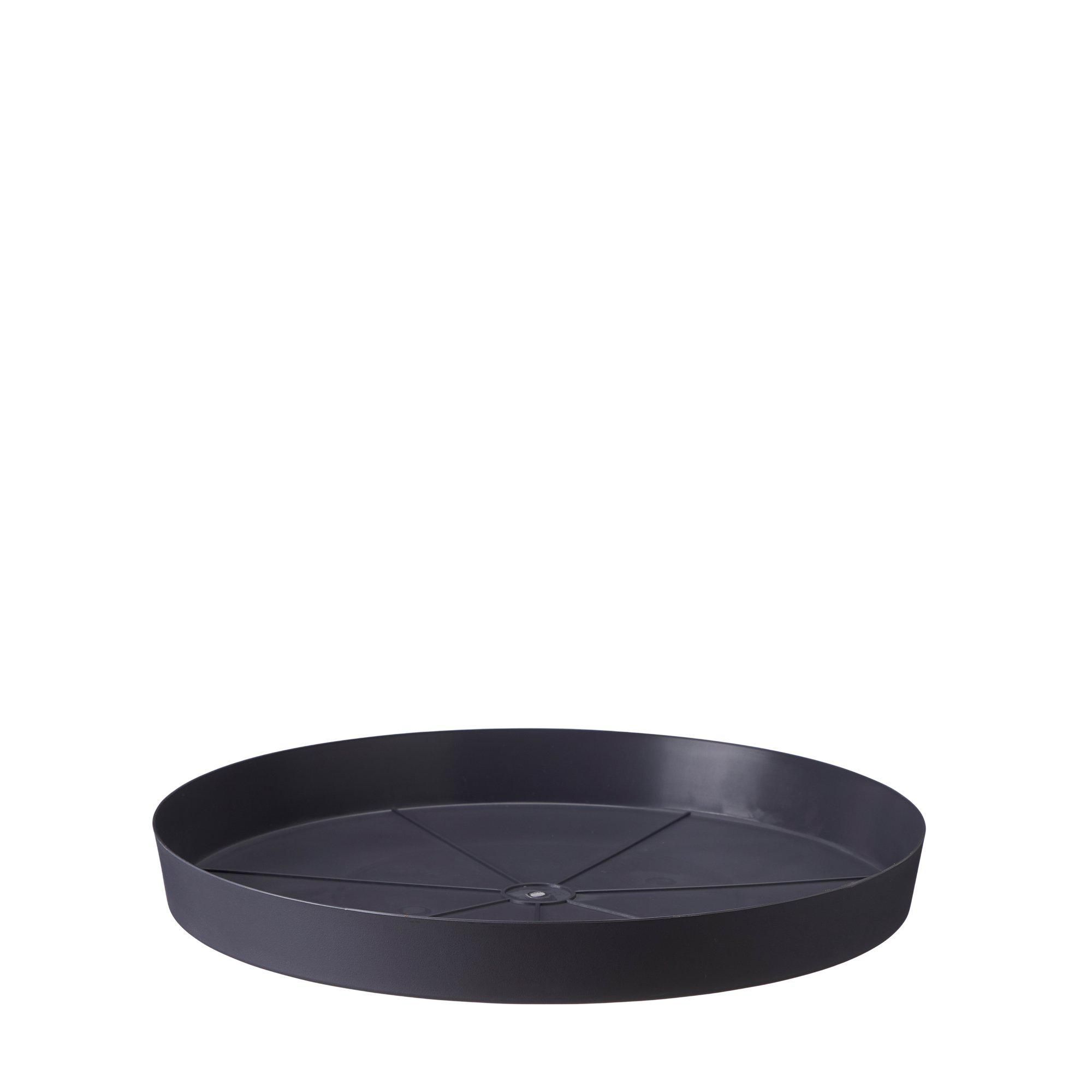 RONJA Saucer Grey Melange - Grey Melange - 31x4cm